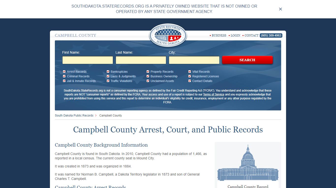 Campbell County Arrest, Court, and Public Records